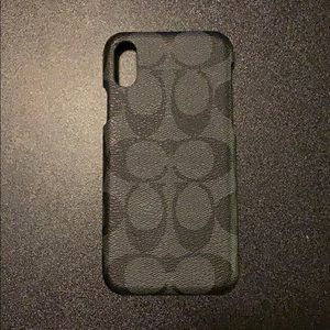 Coach iPhone X case